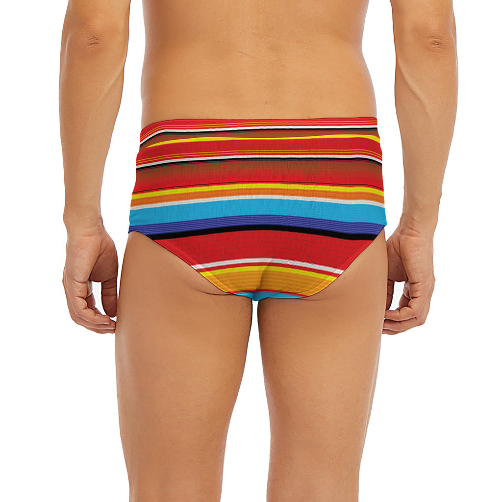 Ethnic Mexican Woven Pattern Print Men's Briefs