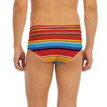 Ethnic Mexican Woven Pattern Print Men's Briefs