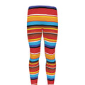 Ethnic Mexican Woven Pattern Print Men's Leggings