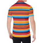 Ethnic Mexican Woven Pattern Print Men's Shirt