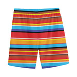 Ethnic Mexican Woven Pattern Print Men's Sports Shorts