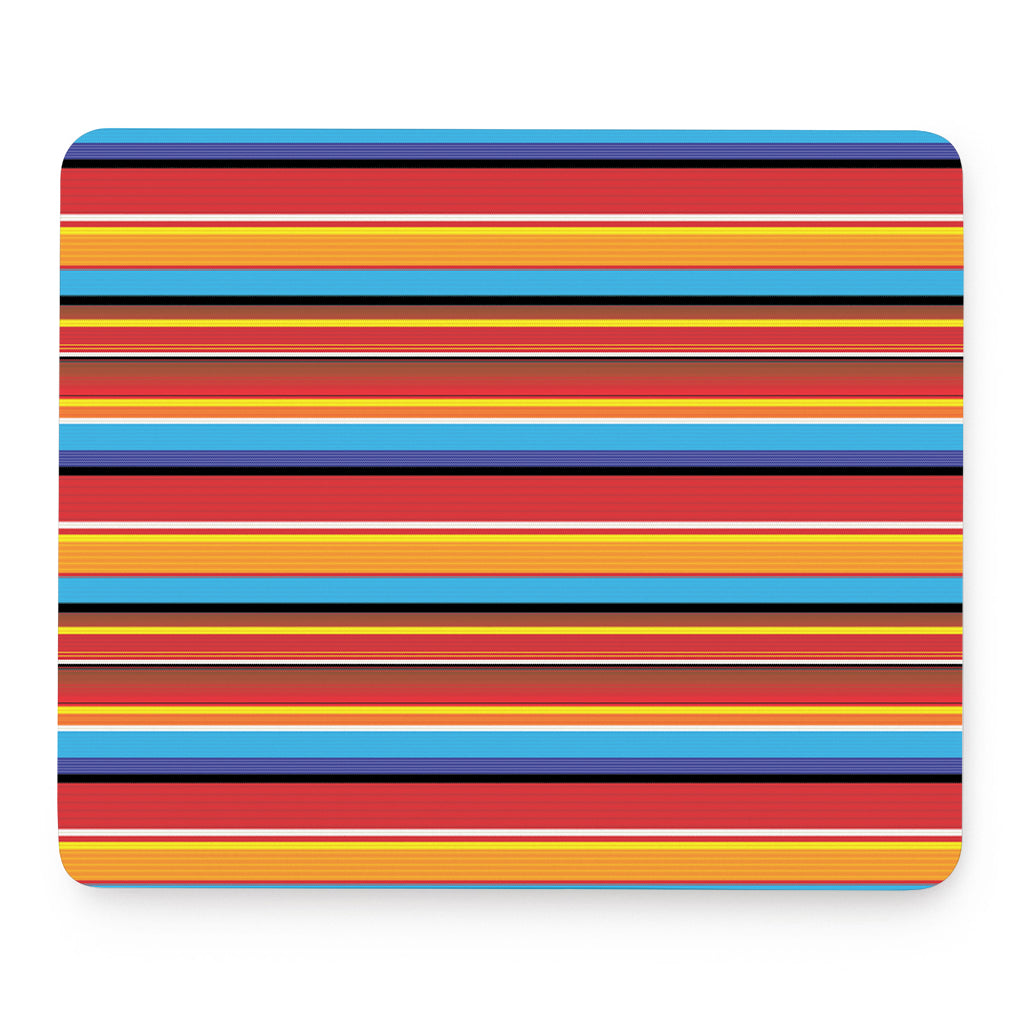 Ethnic Mexican Woven Pattern Print Mouse Pad