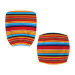 Ethnic Mexican Woven Pattern Print Office Chair Cover