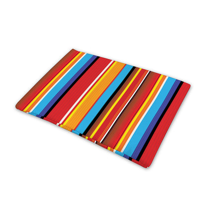 Ethnic Mexican Woven Pattern Print Pet Cooling Mat Cover