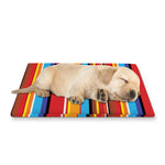Ethnic Mexican Woven Pattern Print Pet Cooling Mat Cover