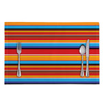 Ethnic Mexican Woven Pattern Print Placemat