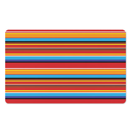 Ethnic Mexican Woven Pattern Print Polyester Doormat