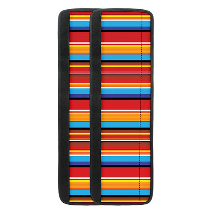 Ethnic Mexican Woven Pattern Print Refrigerator Handle Covers