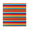 Ethnic Mexican Woven Pattern Print Silk Bandana