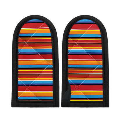 Ethnic Mexican Woven Pattern Print Skillet Handle Cover