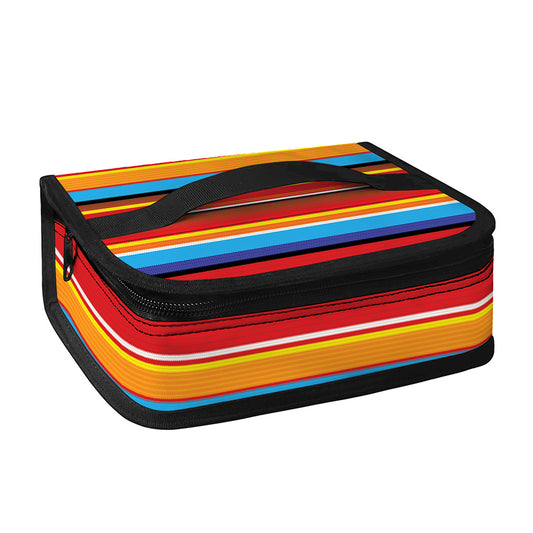 Ethnic Mexican Woven Pattern Print Small Lunch Bag