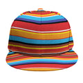 Ethnic Mexican Woven Pattern Print Snapback Cap