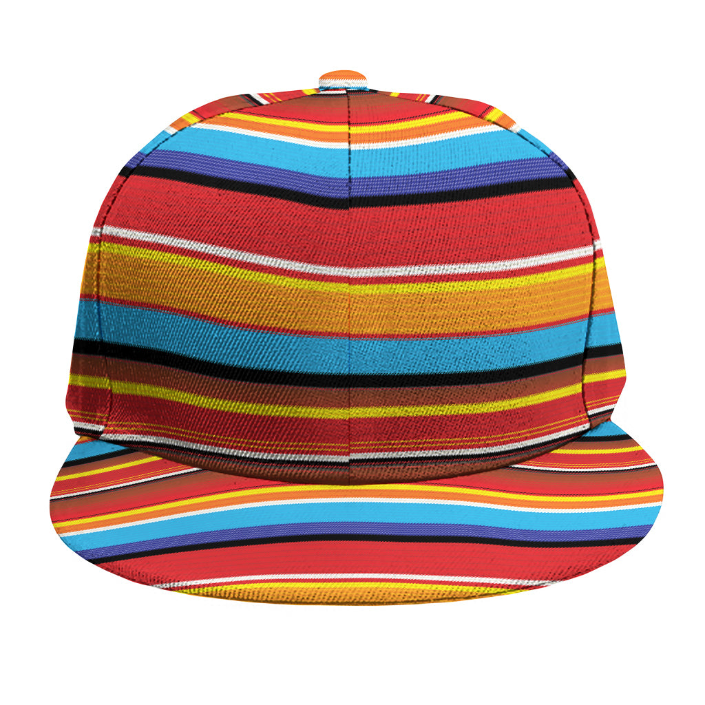 Ethnic Mexican Woven Pattern Print Snapback Cap