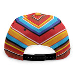 Ethnic Mexican Woven Pattern Print Snapback Cap