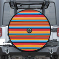 Ethnic Mexican Woven Pattern Print Tire Cover With Camera Hole