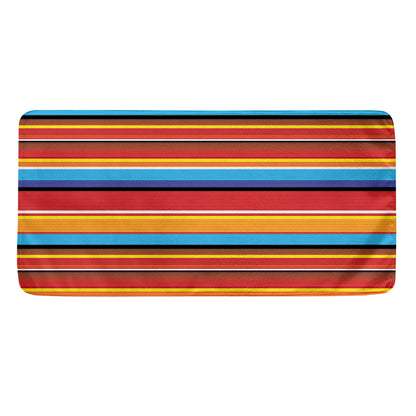 Ethnic Mexican Woven Pattern Print Towel