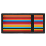 Ethnic Mexican Woven Pattern Print Trifold Wallet