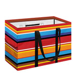 Ethnic Mexican Woven Pattern Print Utility Tote Bag