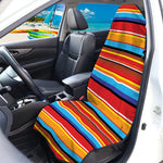 Ethnic Mexican Woven Pattern Print Waterproof Car Seat Cover