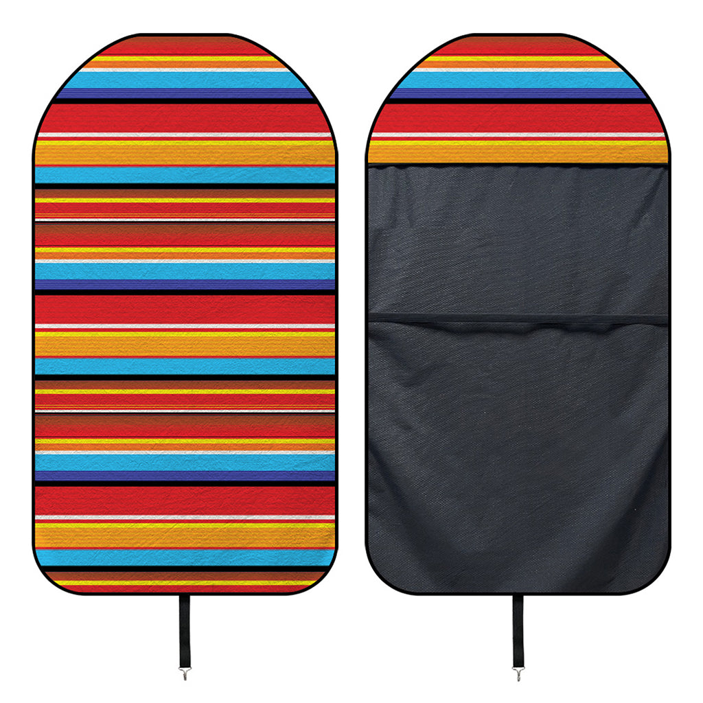 Ethnic Mexican Woven Pattern Print Waterproof Car Seat Cover