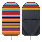 Ethnic Mexican Woven Pattern Print Waterproof Car Seat Cover