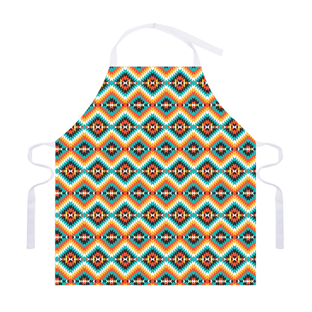 Ethnic Native American Pattern Print Adjustable Apron