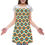 Ethnic Native American Pattern Print Adjustable Apron