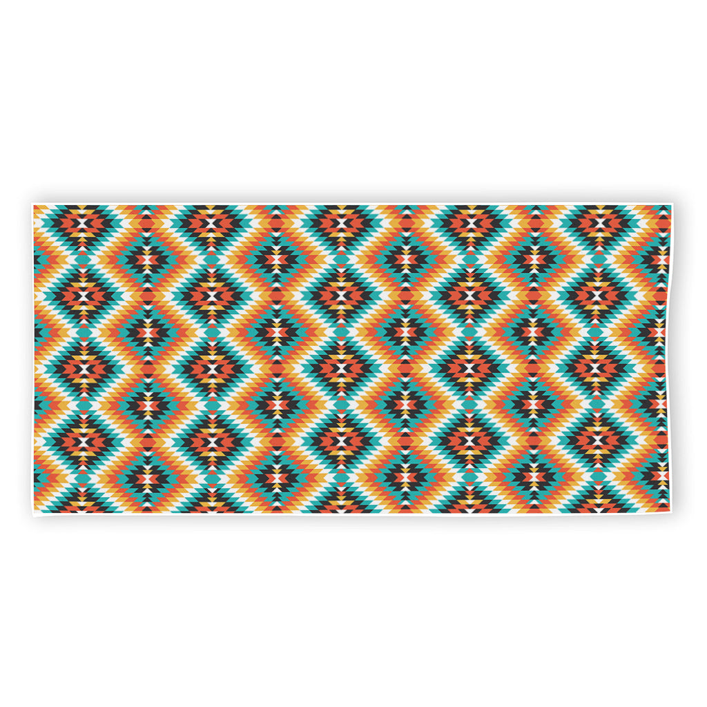 Ethnic Native American Pattern Print Beach Towel