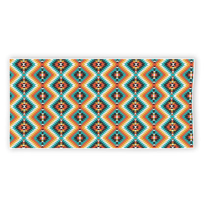 Ethnic Native American Pattern Print Beach Towel