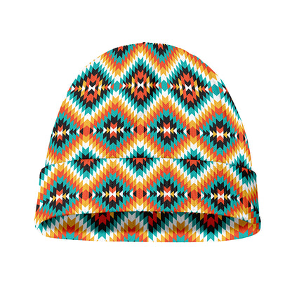 Ethnic Native American Pattern Print Beanie