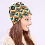 Ethnic Native American Pattern Print Beanie