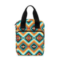 Ethnic Native American Pattern Print Bible Tote Bag