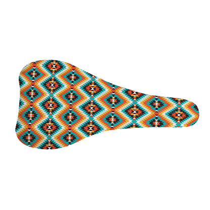 Ethnic Native American Pattern Print Bicycle Seat Cover