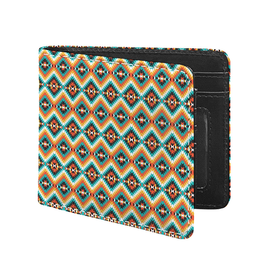 Ethnic Native American Pattern Print Bifold Wallet