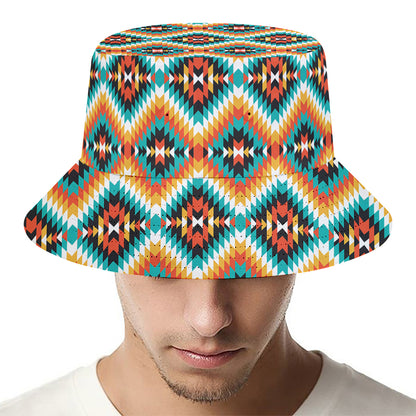 Ethnic Native American Pattern Print Bucket Hat