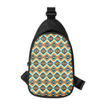 Ethnic Native American Pattern Print Chest Bag