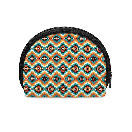 Ethnic Native American Pattern Print Coin Purse