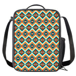 Ethnic Native American Pattern Print Crossbody Lunch Bag