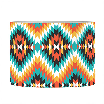 Ethnic Native American Pattern Print Drum Lamp Shade