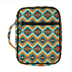Ethnic Native American Pattern Print Front Pocket Bible Bag