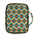 Ethnic Native American Pattern Print Front Pocket Bible Bag