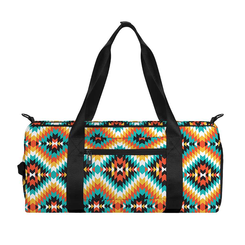 Ethnic Native American Pattern Print Gym Bag
