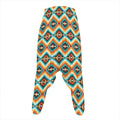 Ethnic Native American Pattern Print Hammer Pants