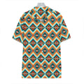 Ethnic Native American Pattern Print Hawaiian Shirt
