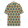 Ethnic Native American Pattern Print Hawaiian Shirt