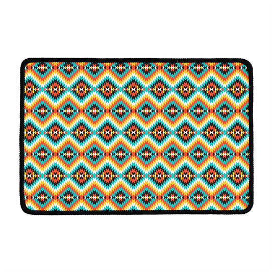 Ethnic Native American Pattern Print Kitchen Mat