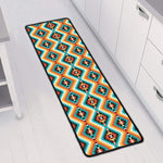 Ethnic Native American Pattern Print Long Kitchen Mat