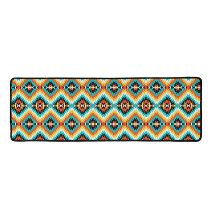 Ethnic Native American Pattern Print Long Kitchen Mat