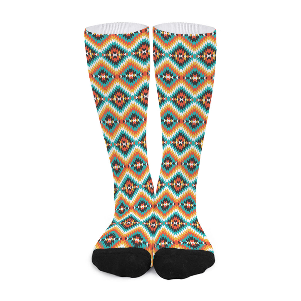 Ethnic Native American Pattern Print Long Socks