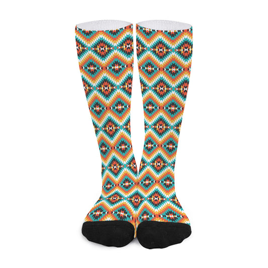 Ethnic Native American Pattern Print Long Socks